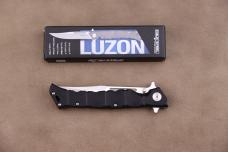 Cold Steel Medium Luzon Flipper Pocket Knife Plain edge Clip Point Blade 20NQL