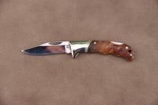 Rough Ryder Burlwood Pocket Pal Lockback Folding Knife RR518