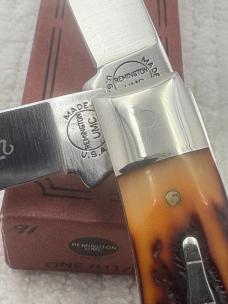Remington 1991 Vintage Mini Trapper Bullet Knife #R1178 New In Box