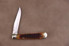 Rough Rider 1129 TrapperLock Clip Point Linerlock Folding Pocket Knife