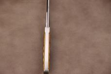 Rough Ryder Razor Trapper - Amber Bone (440A SS) RR072