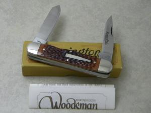 Remington Bullet 1985 R4353 Delrin Woodsman Knife in Box