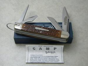 Remington Bullet USA 1994 Delrin R4243 Long Bolsters Camp Knife in Box