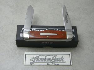 Remington USA R4468 1997 Cocobolo Wood Lumberjack Bullet Knife in Box