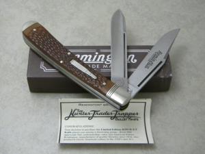 Remington UMC USA 1998 Delrin R293 Bullet Hunter-Trader-Trapper Knife in Box