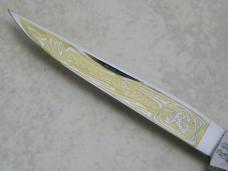 Fight'n Rooster Germany Pearl "The Captain's Rooster" Muskrat Knife 