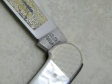 Fight'n Rooster Germany Pearl "The Captain's Rooster" Canoe Knife 