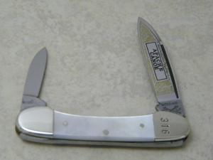 Battle Axe Brand Hickey & Shouse Germany Pearl Apache Canoe Knife