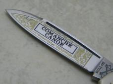 Battle Axe Brand Hickey & Shouse Germany Pearl Comanche Canoe Knife
