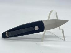 PRO-TECH USA Custom Mirror Finished Blade & MOP Button Stinger Automatic