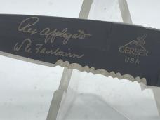 GERBER USA Applegate-Fairbairn Partially Serrated Covert Automatic w/ OMP BOX
