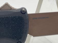BENCHMADE USA 5370 Flat Earth PVD Coated Cruwear Tanto Shootout OTF Automatic 