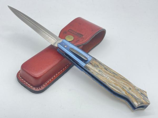 REESE WEILAND Custom Handmade Mammoth Fossil Titanium Icebreaker #003 w/ Sheath REESE WEILAND Custom Handmade Mammoth Fossil Titanium Icebreaker #003 w/ Sheath