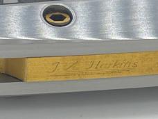 J.A. HARKINS Bruce Shaw Engraved Alpha Captain America Trap Door Automatic