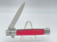 FRANK BELTRAME Swivel Bolster Candy Red Pearlex Switchblade Automatic 