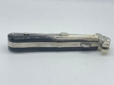 PICKLOCK PAT HAVLIN Custom Genuine Buffalo Horn Switchblade Automatic