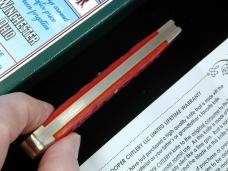 Cooper Cutlery Red Jigged Bone Razor Trapper Knife NIB Made in USA 5119RJBZ 2025