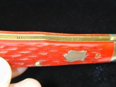 Cooper Cutlery Red Jigged Bone Razor Trapper Knife NIB Made in USA 5119RJBZ 2025