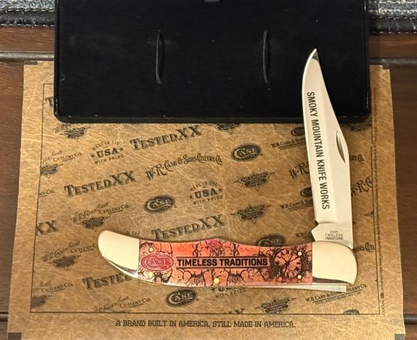 2025 CaseXX SMKW Timeless Traditions Event Folding Hunter 1 of 100 2025 CaseXX SMKW Timeless Traditions Event Folding Hunter 1 of 100