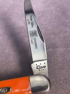 2013 CaseXX Tennessee Muskrat Orange Corelon 1 0f 500