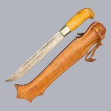 Vintage 1950s Finnish Iso-Ilves Lynx Puukko Knife by Marttiini Finland #8632