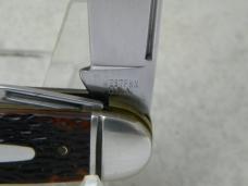 Western USA S-901 D Delrin Camp Scout Utility Knife & Leather Strap c.1980 - NIB (Brown Label)