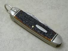 Western USA S-901 D Delrin Camp Scout Utility Knife & Leather Strap c.1980 - NIB (Brown Label)