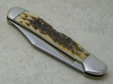 Case XX USA 10 Dot (2010) Amber Bone 61749L SS Mini Copperlock Knife 
