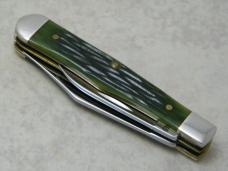 Case XX USA 10 Dot (2000) Green Bone 6225 1/2 SS Tiny Coke Bottle Knife