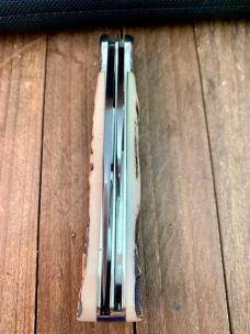A.G.Russell Folding Hunter Sambar Stag Locking Main Blade Seki Japan Mid 1990’s