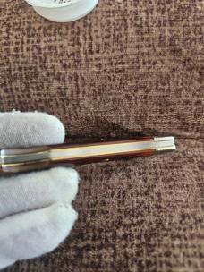 Unused Gec 83 Dark Brewed Jigged Bone 