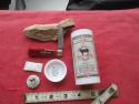 GEC Great Eastern Cutlery Tidioute Burnt Orange Sawcut Bone Wharncliffe Knife 220124