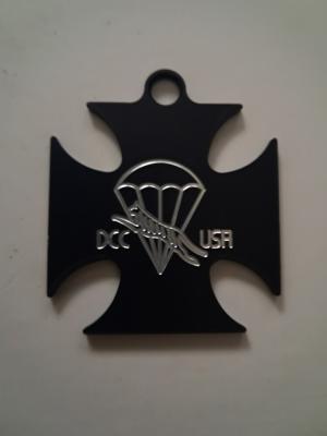 Dalton German Maltese Cross Keychain
