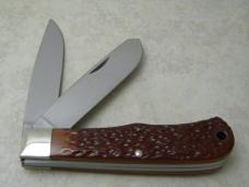 Remington Madison NC USA New Tang Stamp Series Delrin 1st Production Run Jumbo Trapper Knife in Box