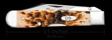 Case XX USA Cheetah Cub Amber Bone 611 1/2 New Vault Release 2026 (60177) Knife