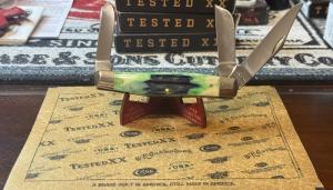 2023 CaseXX 6375 Large Stockman Hunter Green Bone Deep Canyon. Jig
