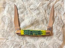 2025 CaseXX Muskrat Green Apple Bone Peach Seed Jig