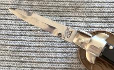 60’s Mini Keychain Switchblade Knife, Stainless Steel Mark, Japan