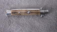 New 1990's Renzo Beltrame 9" stag horn Italian Stiletto