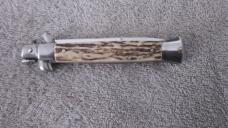 New 1990's Renzo Beltrame 9" stag horn Italian Stiletto