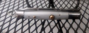 9 Inch White Pearl Rizzuto Estileto Milano
