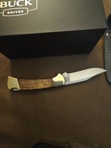 Buck 112 BCCI 35th Anniversary Koa Wood 