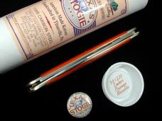 Great Eastern Cutlery GEC Smooth Ember Orange Micarta Texas Stogie Knife NIT 981226 Made In USA