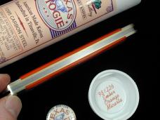 Great Eastern Cutlery GEC Smooth Ember Orange Micarta Texas Stogie Knife NIT 981226 Made In USA