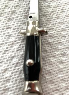 Bambi Mini Stiletto 3" with ITALY tang stamp.