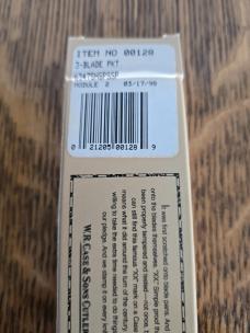 Case XX USA 6347 SH SP SSP 3 Blade Bone Handle Stockman Knife 3 dot (1998 box)