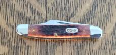 Case XX USA 6347 SH SP SSP 3 Blade Bone Handle Stockman Knife 3 dot (1998 box)