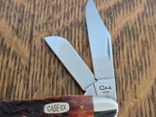 Case XX USA 6347 SH SP SSP 3 Blade Bone Handle Stockman Knife 3 dot (1998 box)