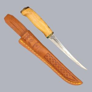 Vintage 1970s Finnish Filleting Fishing Puukko Knife by Marttiini Finland #8671