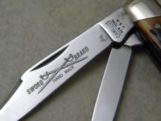Camillus New York USA Sword Brand Delrin Number 73 Stockman Knife